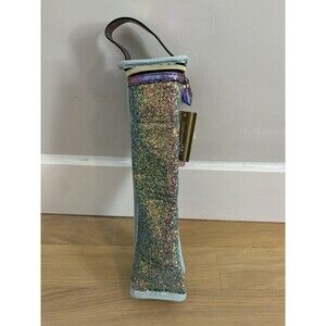 NWT Neiman Marcus Sparkly Wine Cooler Bag